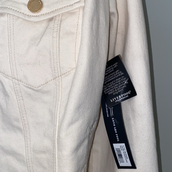Liverpool los Angeles Denim Trucker Jacket - Picture 12 of 13